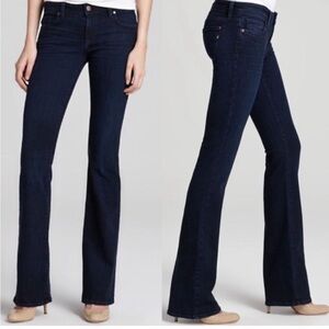 Genetic Denim NWT 27 Clean Boot Riley Dark wash